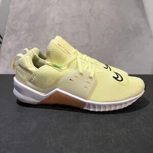 Nike Free Metcon 2 Shoes Womens Size 9 Barely Volt Black Training Gym CI1753-301